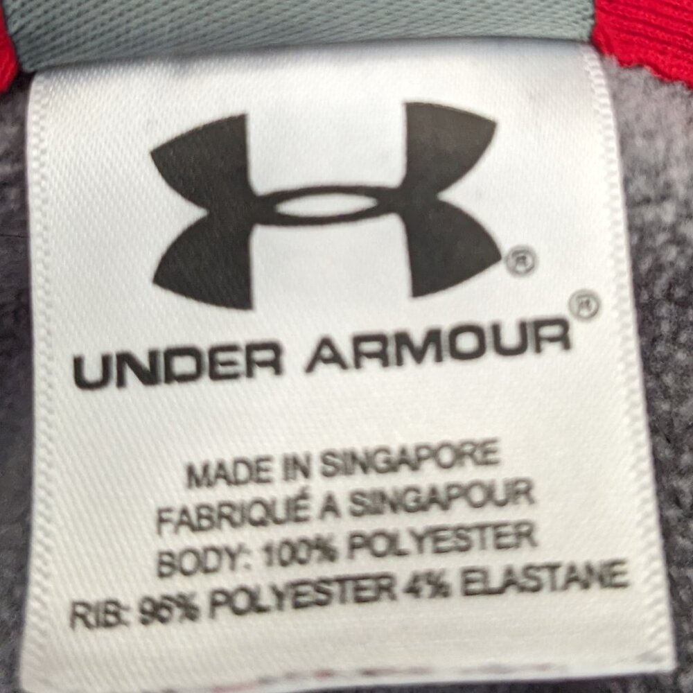Under Armour Men's UA  Fleece Big Logo Hoodie Size SM Gray - Picture 9 of 9